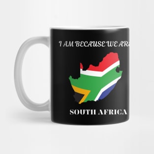 South African Pride, I am because we are Mug